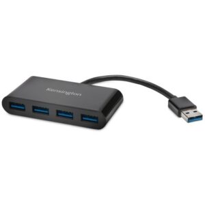 USB3.0 HUB 4Port SuperSpeed Kensington UH4000 5Gbit/s Black