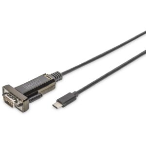 DIGITUS Adapter USB2.0/C -> seriell D-Sub9 St/St + 1.0m Kab