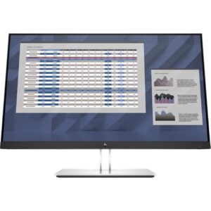 68,6cm/27'' (1920x1080) HP E27 G4 16:9 5ms HDMI VGA DisplayPort VESA Pivot Full HD Black