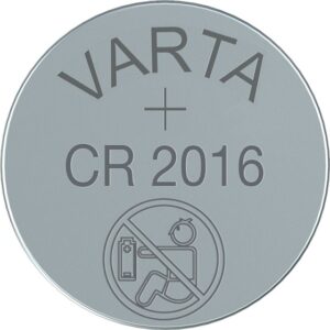 Batterie Knopfzelle CR2016 *Varta* 5-Pack