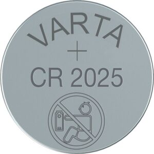 Batterie Knopfzelle CR2025 *Varta* 5-Pack