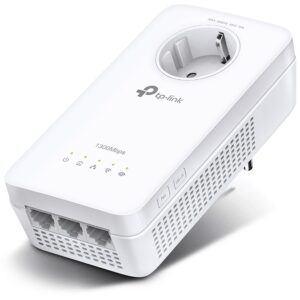 INTD TP-LINK Powerline WPA8631P AV1300-AC1200-Gigabit-WLAN-Powerline mit Steckdose