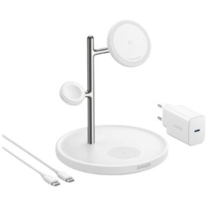 Anker MagGo Wireless Charging Station 3-in-1 faltbar white