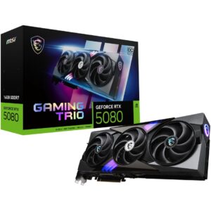 RTX 5080 16GB MSI Gaming Trio OC GDDR7 3Fan
