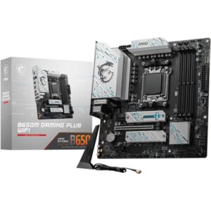 MSI B650M GAMING PLUS WIFI (B650.AM5.mATX.DDR5)
