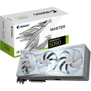 RTX 5090 32GB Gigabyte Aorus Master Ice GDDR7 3Fan white