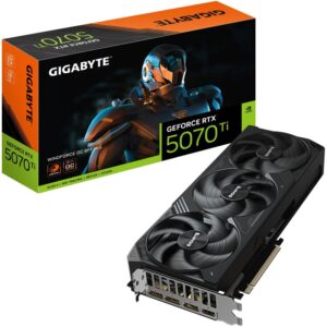 RTX 5070 Ti 16GB Gigabyte Windforce OC SFF GDDR7 3 Fan