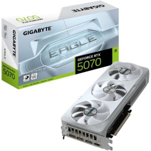 RTX 5070 12GB Gigabyte Eagle Ice OC SFF GDDR7 3 Fan white