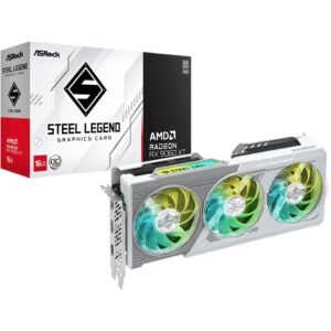 RX 9060 XT 16GB ASRock Radeon Steel Legend OC GDDR6