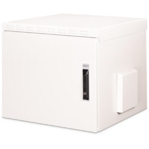 9HE Wandgehäuse, Outdoor, IP55 579x600x600 mm, Farbe Grau (RAL 7035) DIGITUS Professional