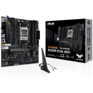 MB ASUS TUF GAMING A620M-PLUS WIFI (AMD.AM5.DDR5.mATX)