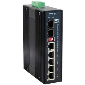 Switch 4x GE IES-0620 2xGSFP 126W 4xPoE