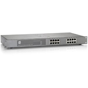 Switch 16x FE FEP-1612 19" 480W 16xPoE