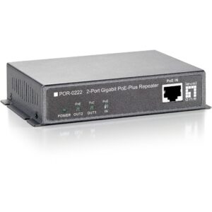 2x GE PoE-Repeater POR-0222 PoE