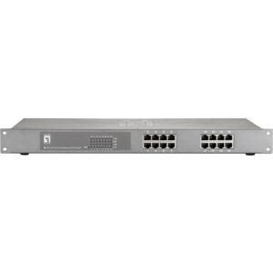 Switch 16x FE FEP-1612W120 19" 120W 16xPoE+