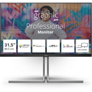 AOC 80.0cm (32") U32U3CV 16:09 2xHDMI+DP+USB-C 4K IPS bl.