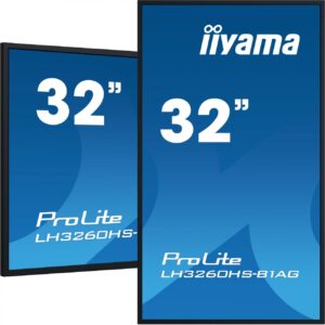 IIYAMA 80.0cm (31.5") LH3260HS-B1AG 16:9 3xHDMI+2xUSB Spk B retail