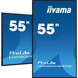 IIYAMA 139.0cm(55") LH5560UHS-B1AG 16:9 3xHDMI+2xUSB VA retail (Speditionsversand)