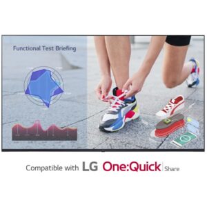 LG 55UL3J-M Signage Display 139.7cm 55Zoll ADS UHD 400 cd/m2 1.200:1 WebOS speaker