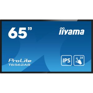 IIYAMA 164.0cm(65") T6562AS-B1 16:9 Touch 3xHDMI+2xUSB retail (Speditionsversand)