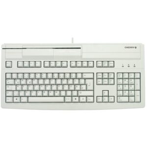 Cherry MultiBoard V2 G80-8000 - Tastatur - USB Deutsch Hellgrau