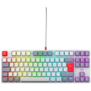 CHERRY XTRFY K4V2 TKL keyboard. retro