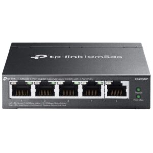 TP-Link Omada Switch 5x GE ES205GP 4-Port PoE+