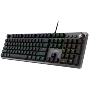 MSI FORGE GK-310 RED Gaming Keyboard. verkabelt