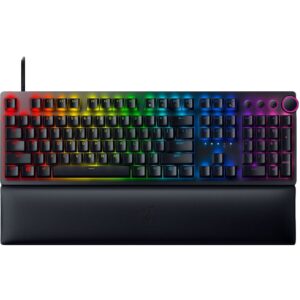 Razer Keyboard Huntsman V2 Gaming (DE) black Full Size.On-the-fly-Makro