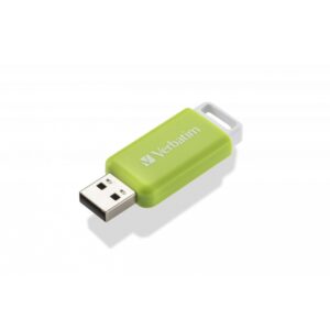 STICK 32GB Verbatim V DataBar USB 2.0 Drive Green retail