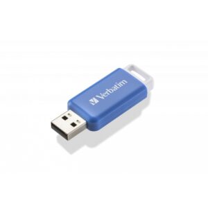 STICK 64GBUSB 2.0 Verbatim DataBar Blue