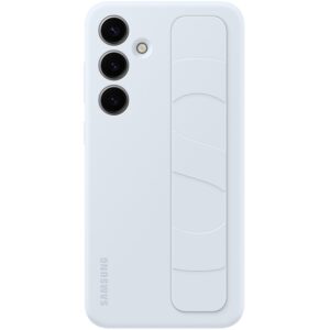 Samsung Standing Grip Case S24+. Light Blue + Mobeen Glas