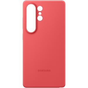 Samsung Silicone Case fr Galaxy S25 Ultra. Red