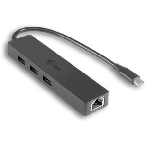 D I-TEC USB-C SLIM HUB + GLAN