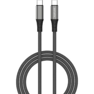 4smarts USB-C auf USB-C Kabel PremiumCord 100W 3m. schwarz