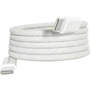 4smarts USB-C Magnetisches Kabel RollUp 1.5m. wei