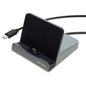4smarts Ladestation VoltDock Tablet USB-C 60W gunmetal