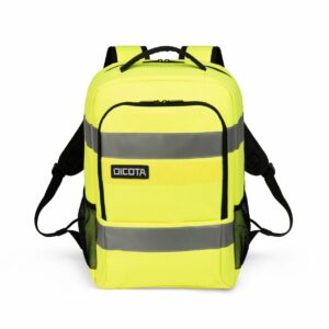 Dicota Backpack HI-VIS Base 24 litre yellow