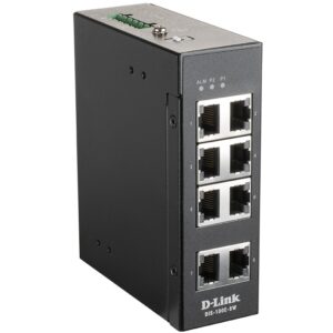 D-Link DIS-100E-8W 8-Port Fast Ethernet Industrie Switch