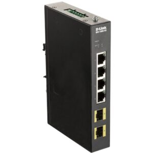 D-Link DIS-100G-6S 4-Port Gigabit Industrie Switch