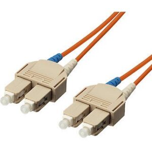 Equip LWL Patchkabel SC->SC 10.00m Multimode Duplex OM1 or Polybeutel