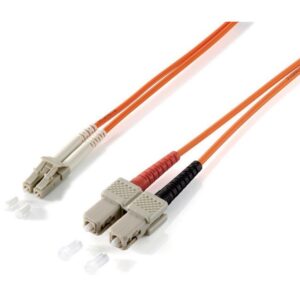Equip LWL Patchkabel LC->SC 3.00m Multimode Duplex OM1 or Polybeutel