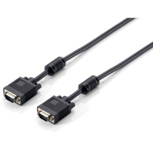 Equip VGA Kabel HD15 St/St 8.00m 1280x 960/60Hz schwarz Polybeutel