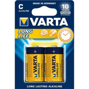 Batterie C (LR14) 1.5V *Varta* Longlife - 2-Pack