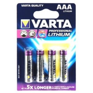 Batterie AAA (LR03) 1.5V *Varta* Ultra Lithium - 4-Pack