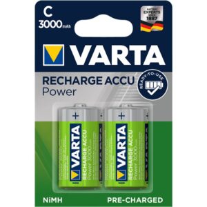 Akku C 1.2V (HR14) *Varta* Recharge Accu - 2er-Pack