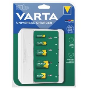 Akku Ladegerät Universal *Varta* 4.5 Std. Batterieladegerät (4x AA/AAA/C/D. 1x9V)