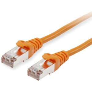 Equip Patchkabel Cat6A S/FTP 2xRJ45 20.00m orange LSZH Polybeutel