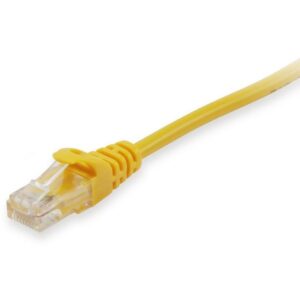Equip Patchkabel Cat6A U/UTP 2xRJ45 1.00m gelb LSZH Polybeutel