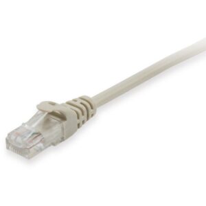 Equip Patchkabel Cat6A U/UTP 2xRJ45 5.00m beige LSZH Polybeutel